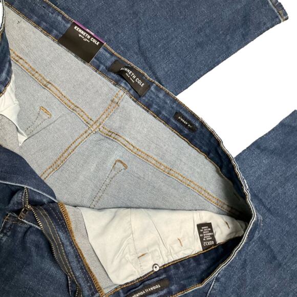 Kenneth Cole New York Men’s Jeans Straight Fit Stretch Denim Size 40 X 32 NWT - Picture 5 of 14